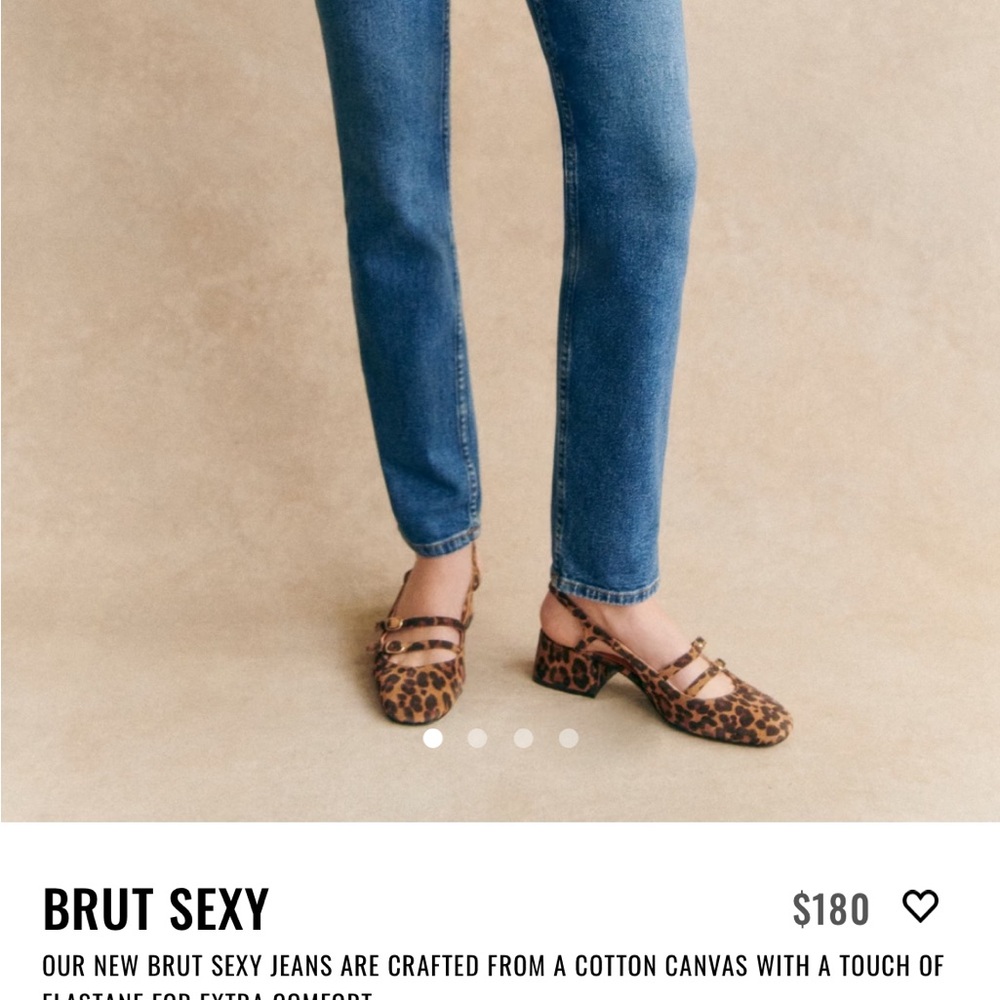 Sezane Brut Sexy Jeans Size 36